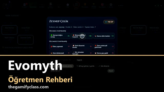 Evomyth — Öğretmen rehberi