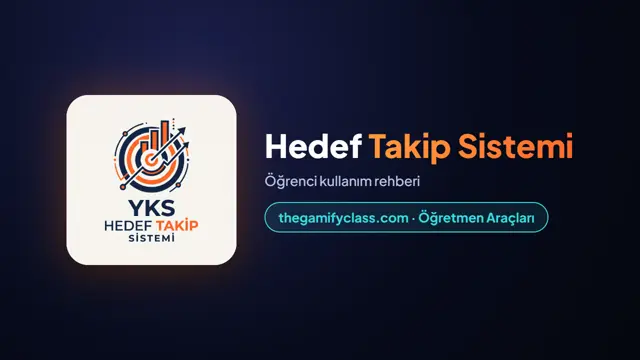 Hedef Takip Sistemi · Öğrenci rehberi