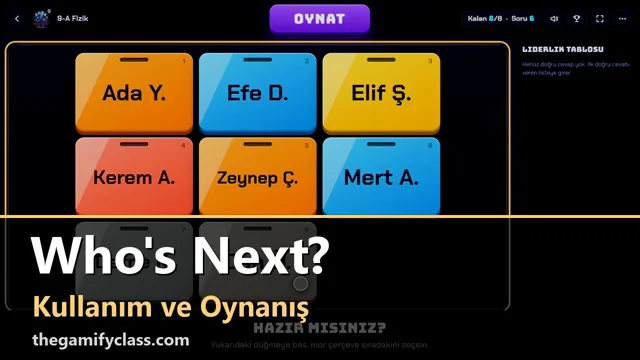 Who's Next?