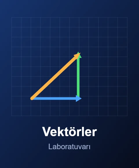 Vektörler Laboratuvarı simülasyonu logosu