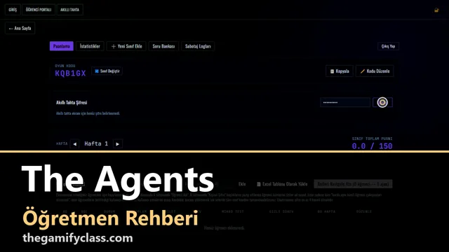 The Agents — Öğretmen rehberi