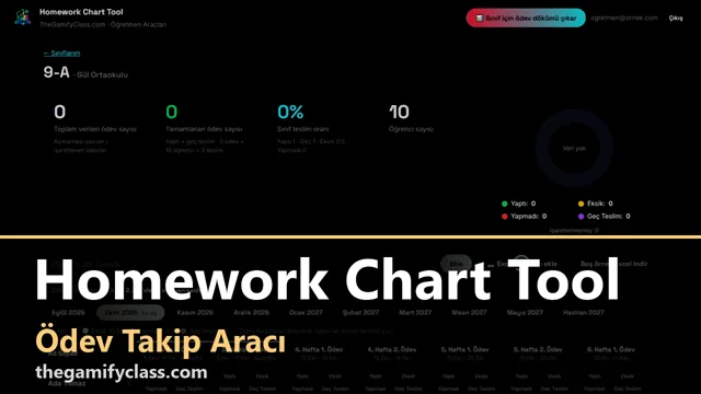 Homework Chart Tool